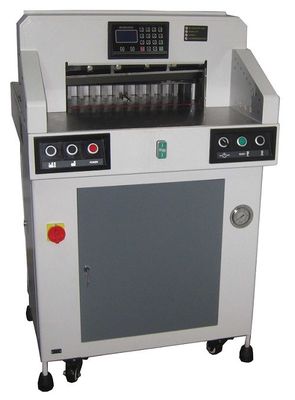 China Condensador de ajuste de papel de papel del cortador DB-4908B 490m m de la guillotina automática hidráulica proveedor